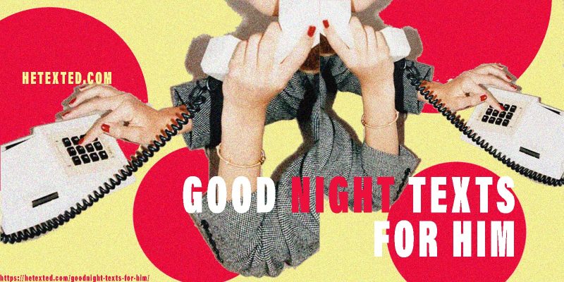 Good Night Texts For Him