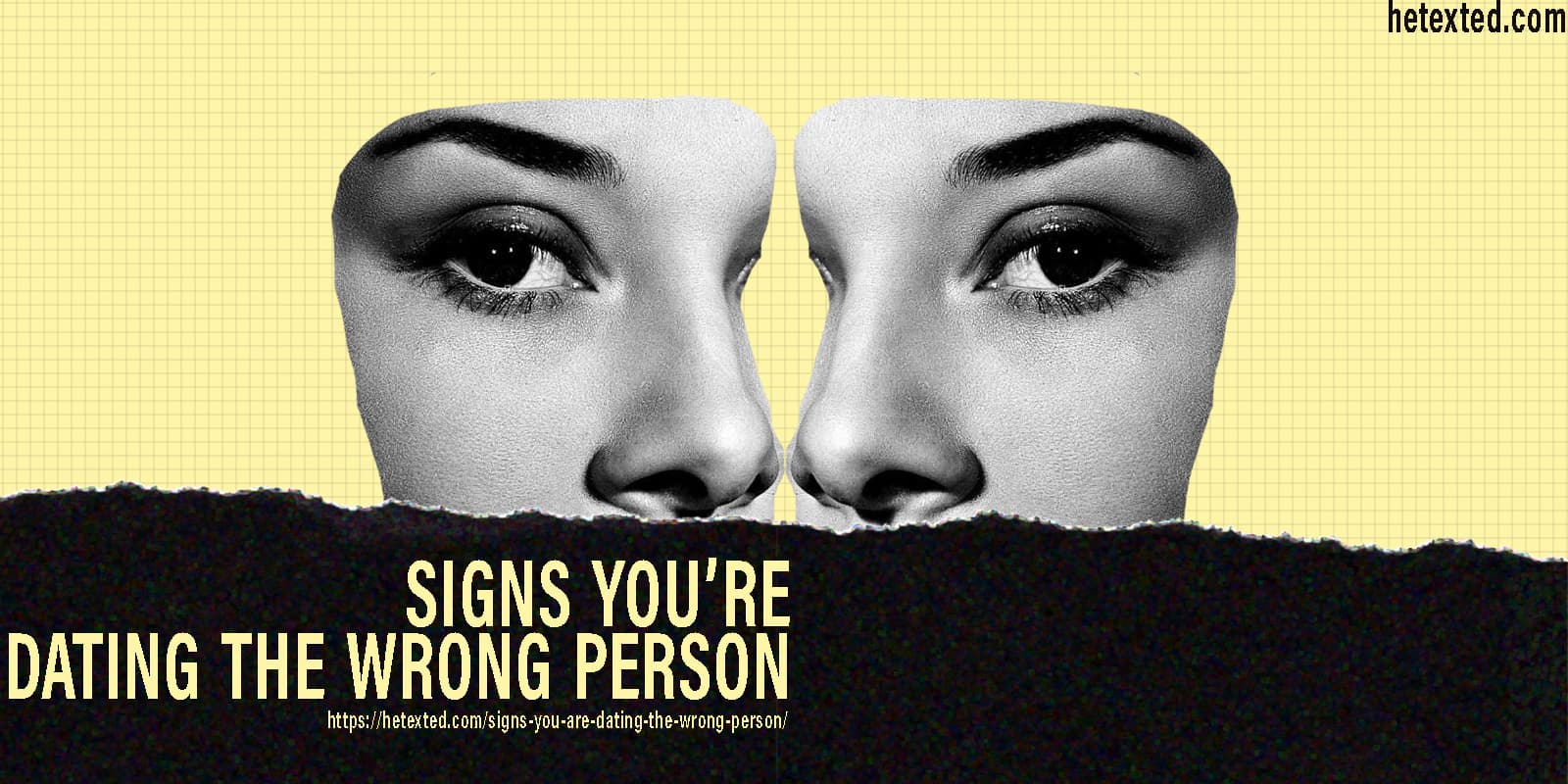 Signs You're Dating the Wrong Person