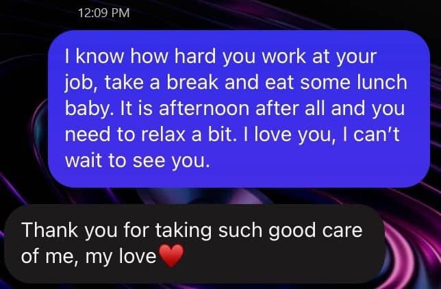 3. i know how hard you work