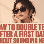 How To Double Text After a First Date Without Sounding Needy?
