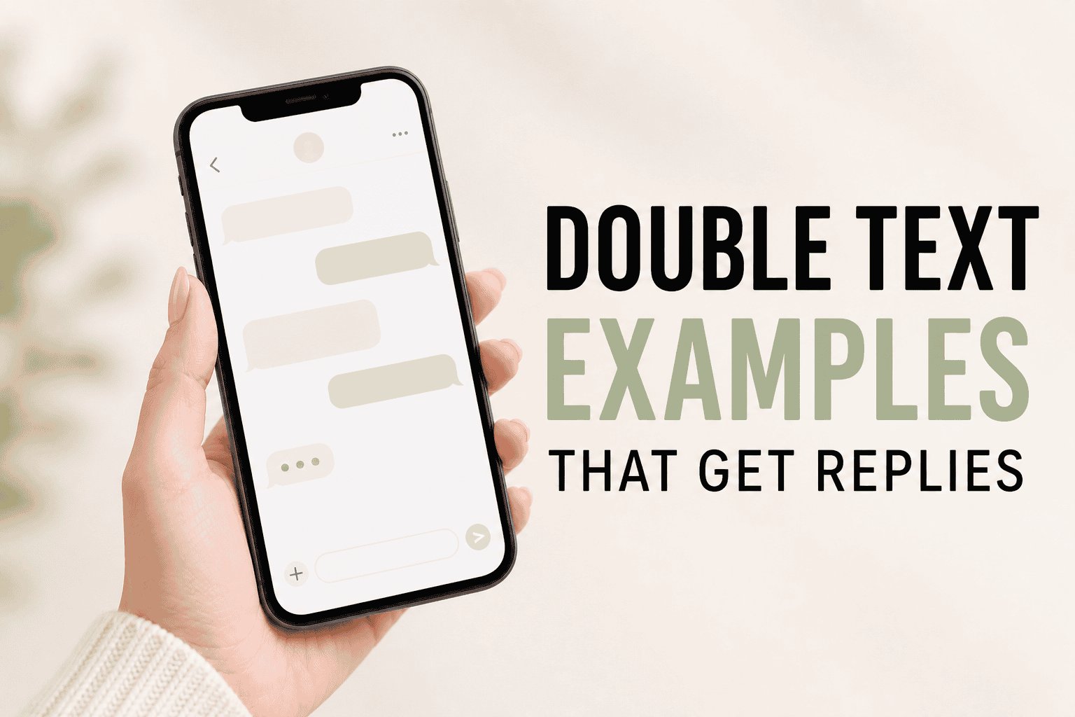 Double Text Examples That Get Replies Without Chasing - HeTexted